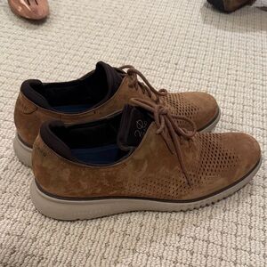 Men's Brown Suede Shoes Cole Haan 11.5
